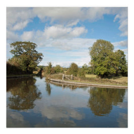 Pôster Montgomery Canal Shropshire