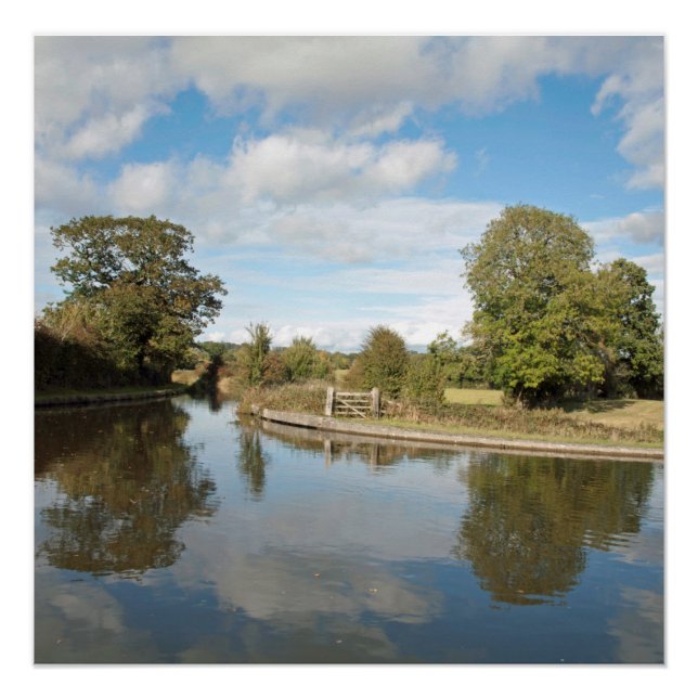 Pôster Montgomery Canal Shropshire (Frente)