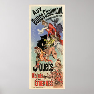 Pôster Montículos auxiliares Chaumont