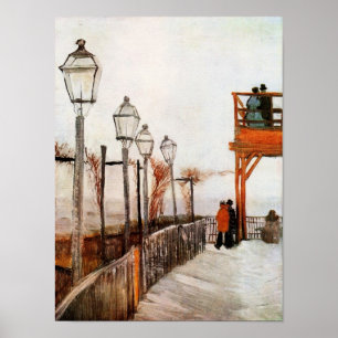 Poster Montmartre (F272) Van Gogh Fine Art