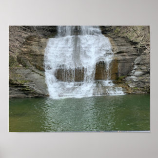 Poster Montour Falls Finger Lagos Nova York