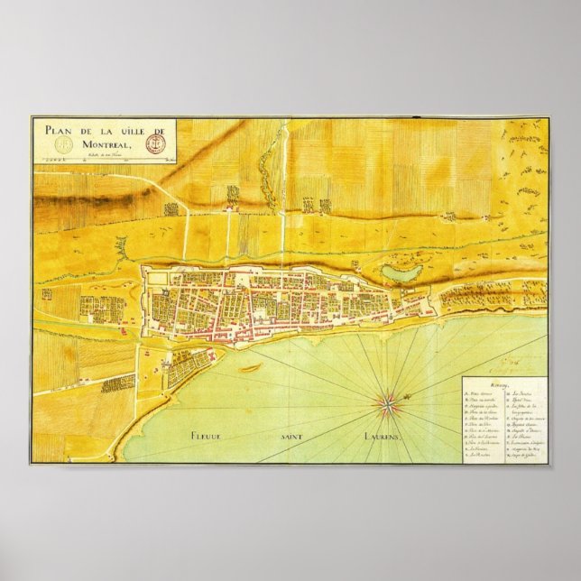 Pôster Montreal - 1725 (Frente)