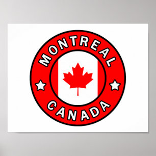 Pôster Montreal Canadá