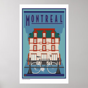 Pôster Montreal-Impressão