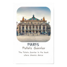 Poster monument de Paris : Palais Garnier
