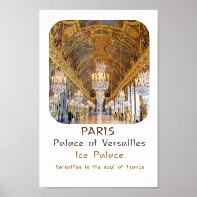 Poster monument de Paris : Versailles (Frente)