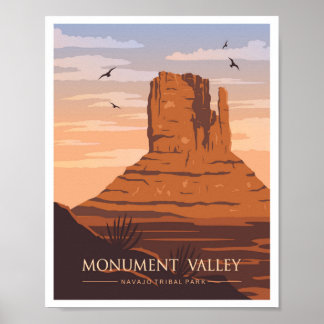 Poster Monument Valley Arizona