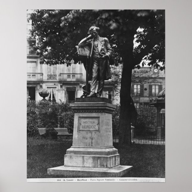 Poster Monumento a Hector Berlioz (Frente)