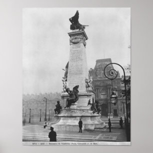 Pôster Monumento a Leon Gambetta