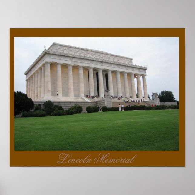 Poster Monumento a Lincoln (Frente)