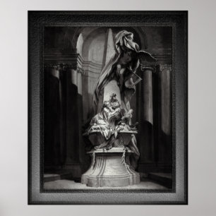 Poster Monumento a Mignard por François Boucher