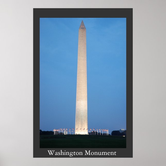 Pôster Monumento a Washington (Frente)