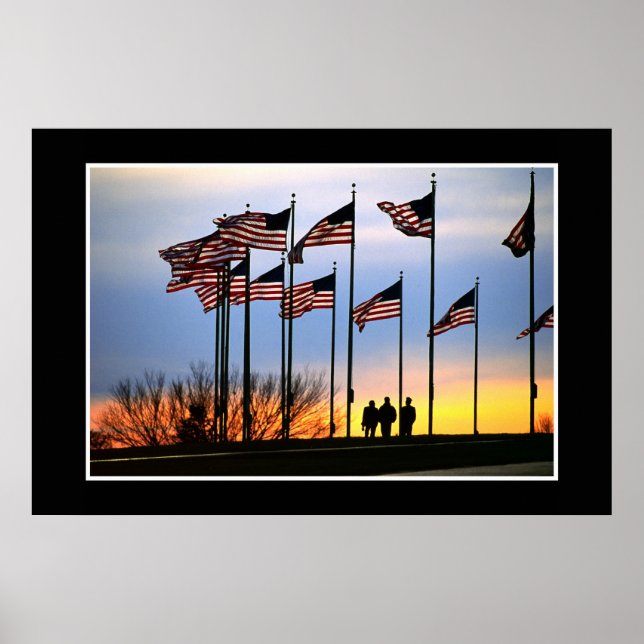 Pôster Monumento a Washington (Frente)