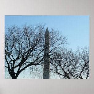 Pôster Monumento a Washington em Fotografia Viagem de inv