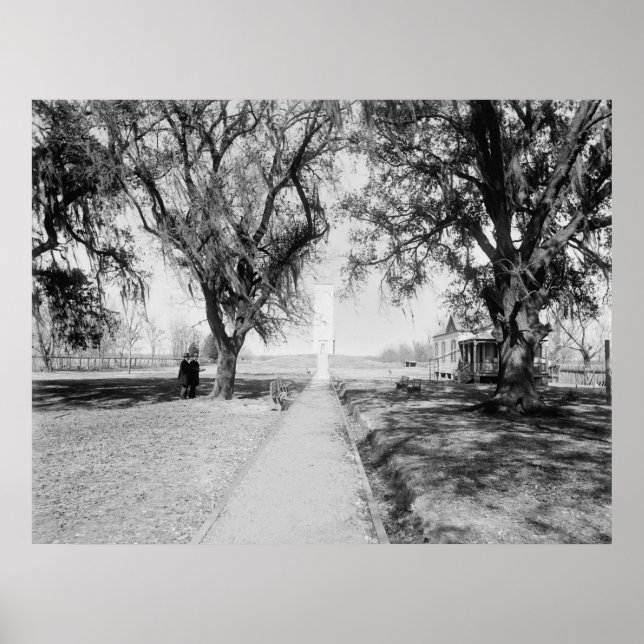 Pôster Monumento de Chalmette: 1900 (Frente)