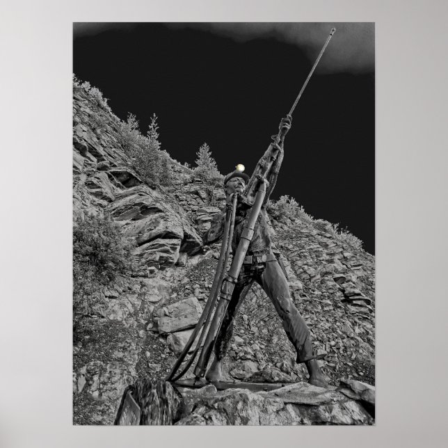 Pôster Monumento de Incêndio em Minas Sunshine - Estado d (Frente)