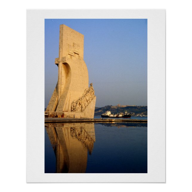 Pôster Monumento Descobertas Portugal, Rio Tejo (Frente)