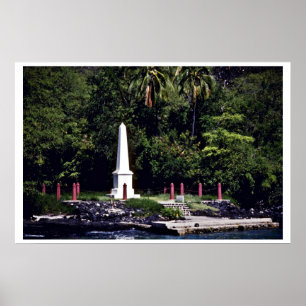 Poster Monumento do Capitão Cook - Havaí
