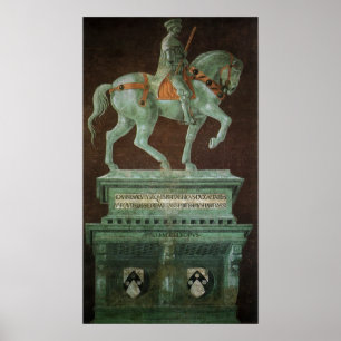Poster Monumento Equestre a Sir John Hawkwood, Uccello