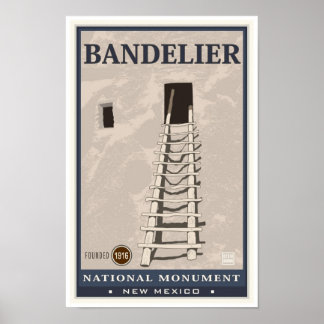 Poster Monumento Nacional Bandelier 1