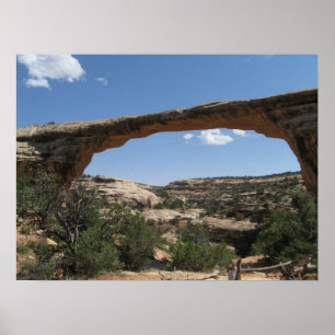 Pôster Monumento nacional das pontes naturais