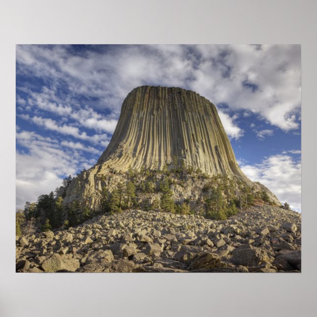 Poster Monumento Nacional Devils Tower (Frente)