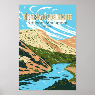 Poster Monumento Nacional do Rio Grande do Norte Novo Méx