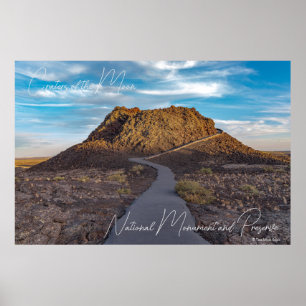 Poster Monumento Nacional e Reserva Craters of the Moon