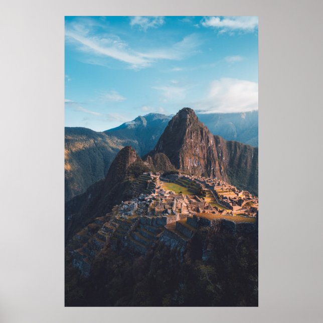 Poster Monumentos | Machu Picchu, Peru (Frente)