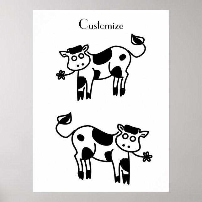 Poster Moo Cow Thunder_Cove   (Frente)