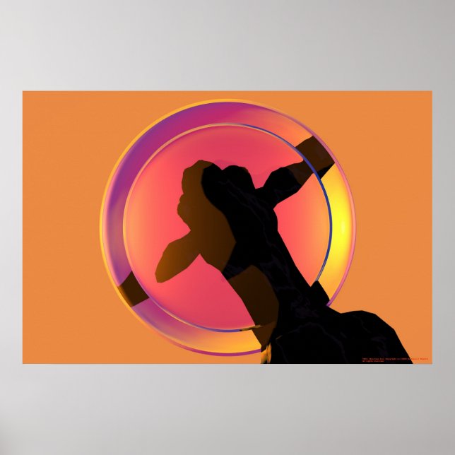 Pôster Moo Cow Zen (Frente)