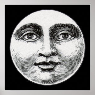 Pôster Moon Face