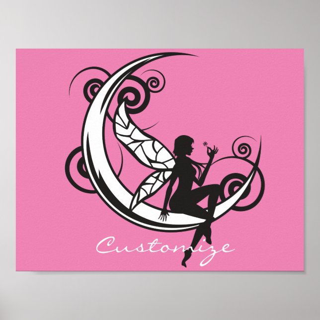 Poster Moon Fairy Silhouette Thunder_Cove (Frente)