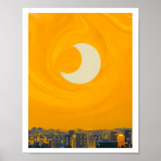 Poster Moon Rise — Cartaz