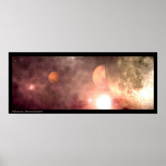 Pôster Moon Serenade