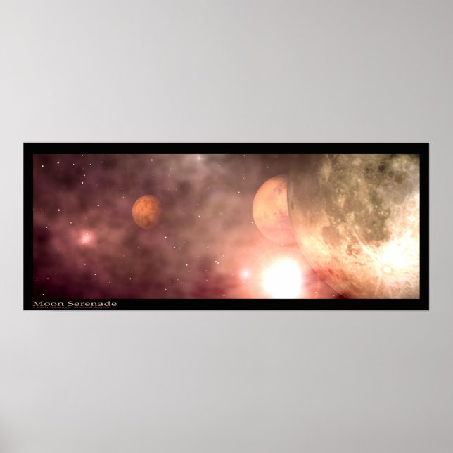 Pôster Moon Serenade (Frente)