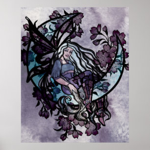 Poster MoonChild Fairy Fairies Moon Deusa Moon Moon Moon