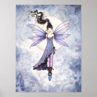Pôster Moondance Fairy Fantasy Watercolor Art