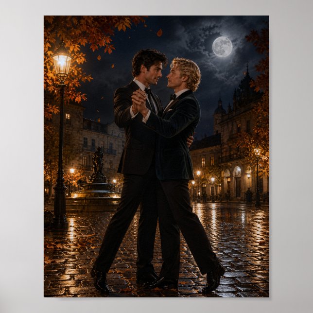 Poster Moondance | Projeto de Arte Gay (Frente)