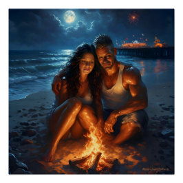 Pôster Moonlight Whispers