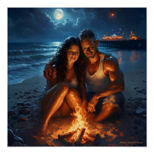 Pôster Moonlight Whispers (Frente)