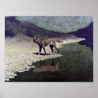 Poster Moonlight Wolf