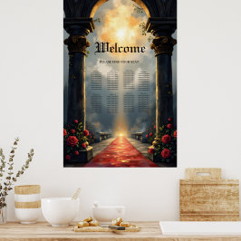 Poster Moonlit Aisle of Eternal Vows –Gothic Wedding Gate