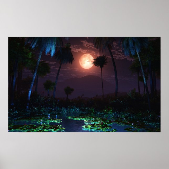 Pôster Moonlit Oasis (Ilume) (Frente)