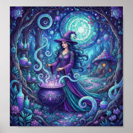 Poster MoonLitForestWitch