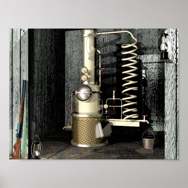 Pôster Moonshine (Frente)