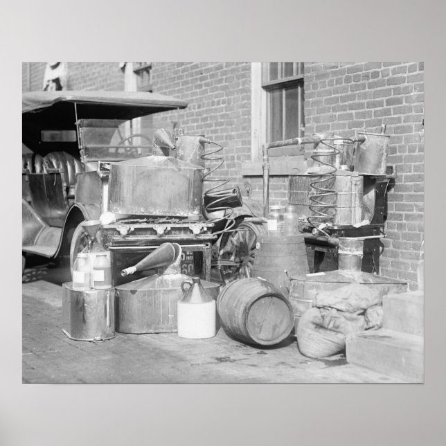 Poster Moonshine confiscado, 1922 (Frente)