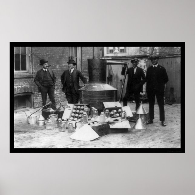 Pôster Moonshine Estática IRS 1922 (Frente)