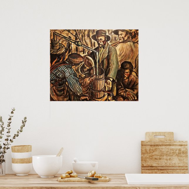 Poster Moonshiners Fazer Relâmpago Branco Sussurro (Cozinha)