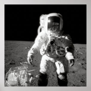 Pôster Moonwalk de Apollo 12